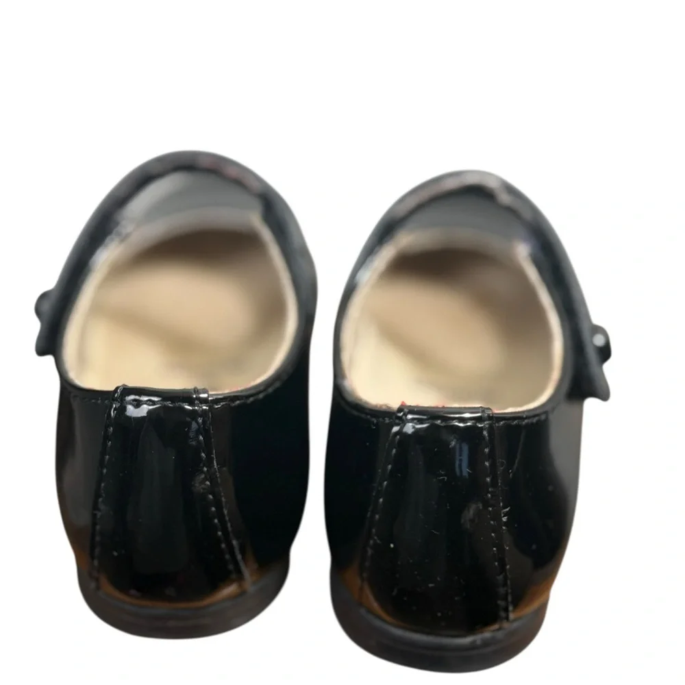 FootMates Emma Black patent leather Kids Mary Jane Shoes